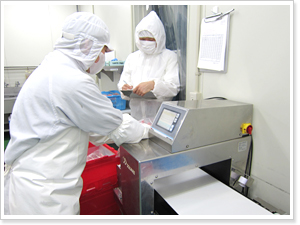 2.Checking production situation of the factories